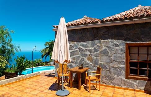 Tijarafe, La Palma: Casa El Manso Ferienhaus Kanarische Inseln, La Palma, Teneriffa, El Hierro.