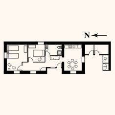 Floor plan: Casa Maria Presentación