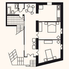 Floor plan: Casa Doña Lola