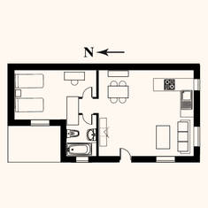 Floor plan: Casa Mangos