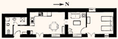 Floor plan: Casa Asunción