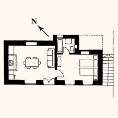 Floor plan: Casa Los Melindros