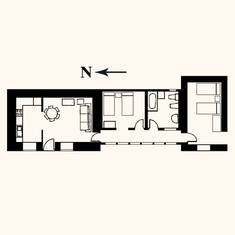 Floor plan: Casa La Esquinita