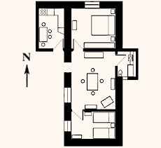 Grundriss: Casa I. Campana