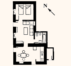 Floor plan: Casa Dulce