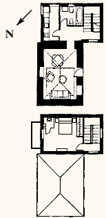 Floor plan: Casa Goronas