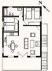 Floor plan: Casa Huerta 2