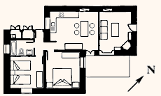 Floor plan: Finca Camelia