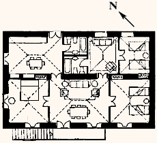 Floor plan: Casona los Melindros